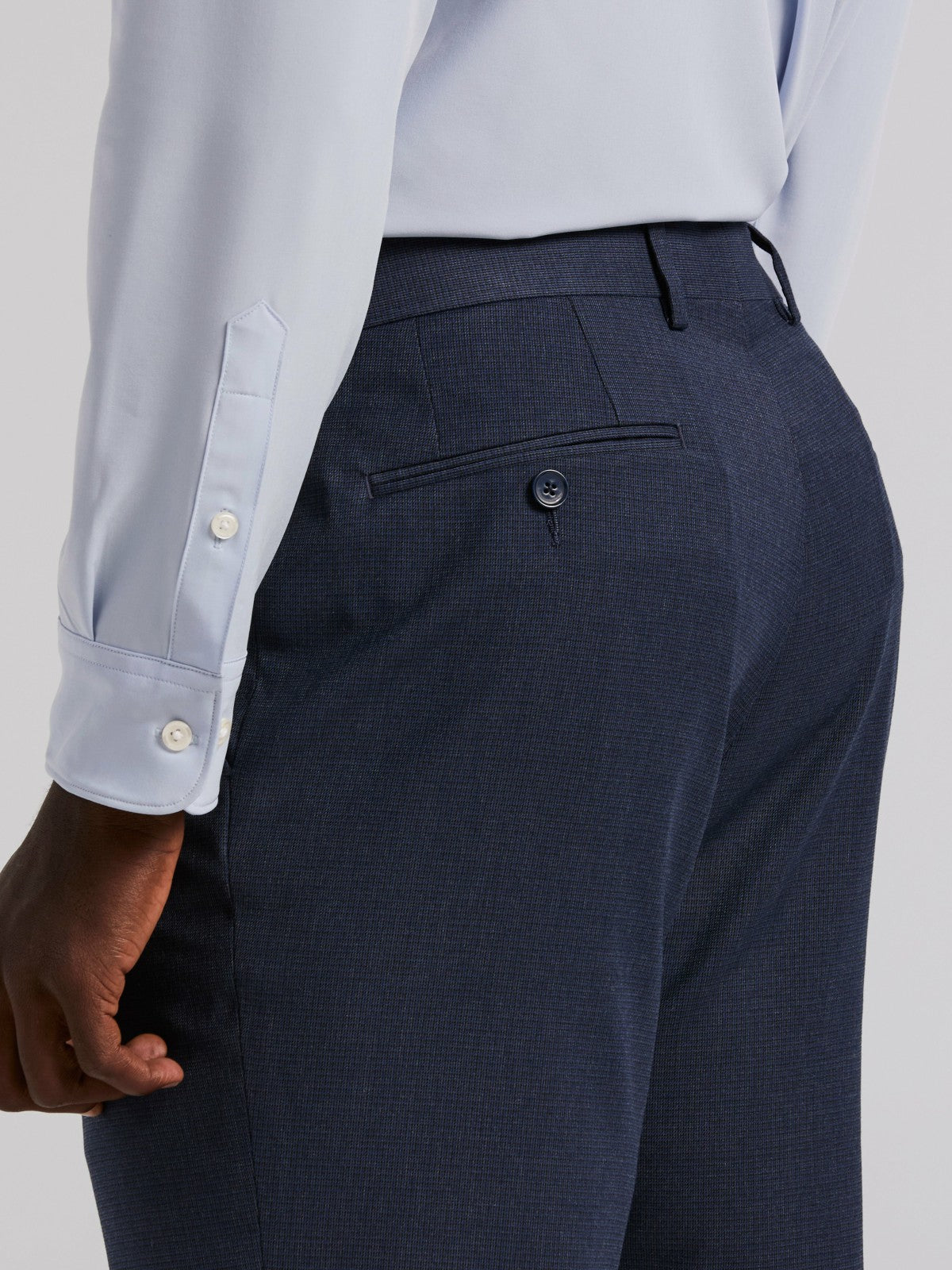 Slim Micro Print Suit Pant -  Perry Ellis near me