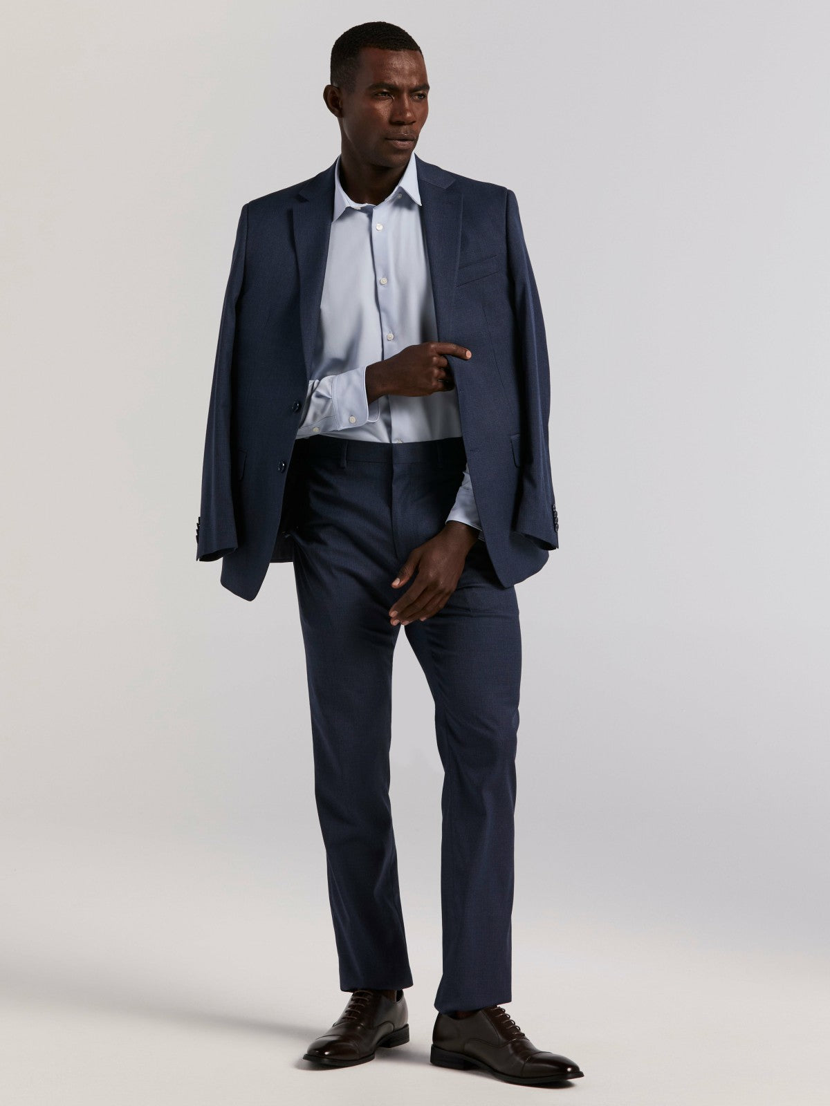 Slim Micro Print Suit Pant -  Perry Ellis near me