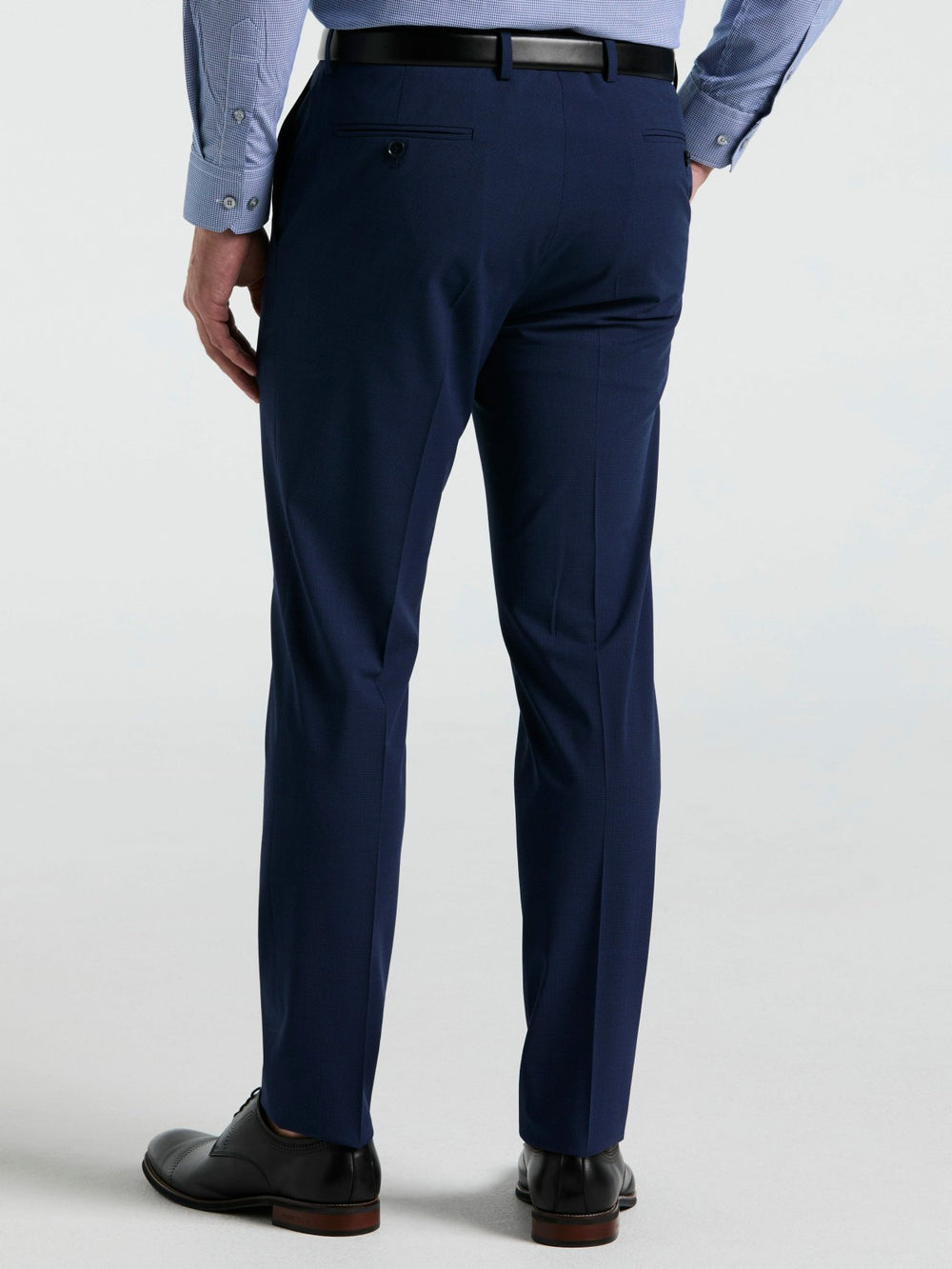 Skinny Fit Mini Houndstooth Suit Pant -  Perry Ellis near me