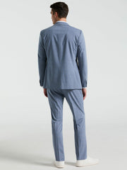 Slim Fit Plaid Print Suit Pant -  Perry Ellis sale