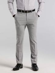 Slim Fit Mini Grid Pattern Suit Pant -  Perry Ellis US