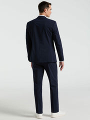 Slim Fit Pinstripe Suit Pant -  Perry Ellis sale