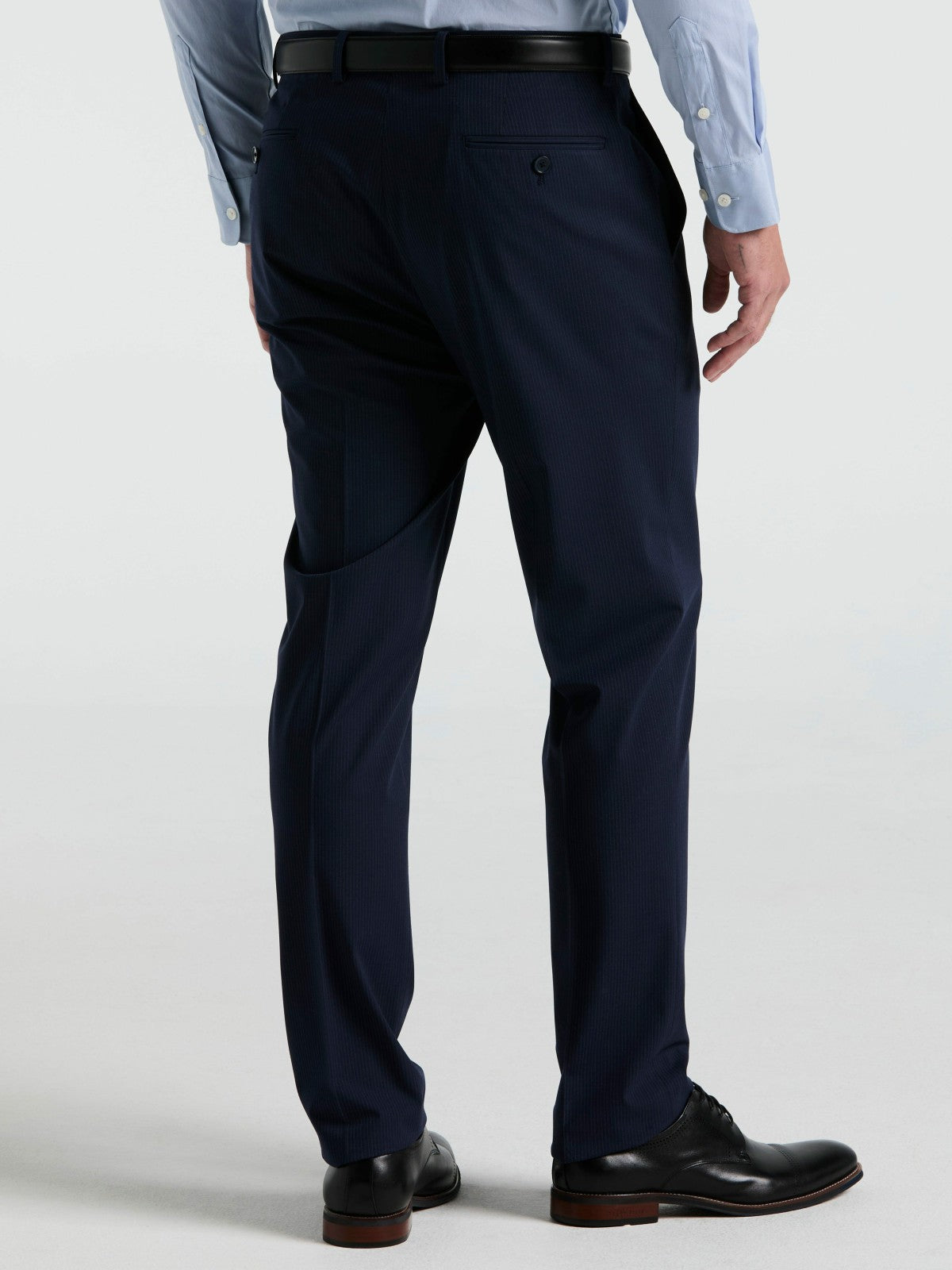 Slim Fit Pinstripe Suit Pant -  Perry Ellis sale