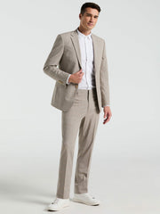 Slim Fit Plaid Print Suit Pant -  Perry Ellis for sale