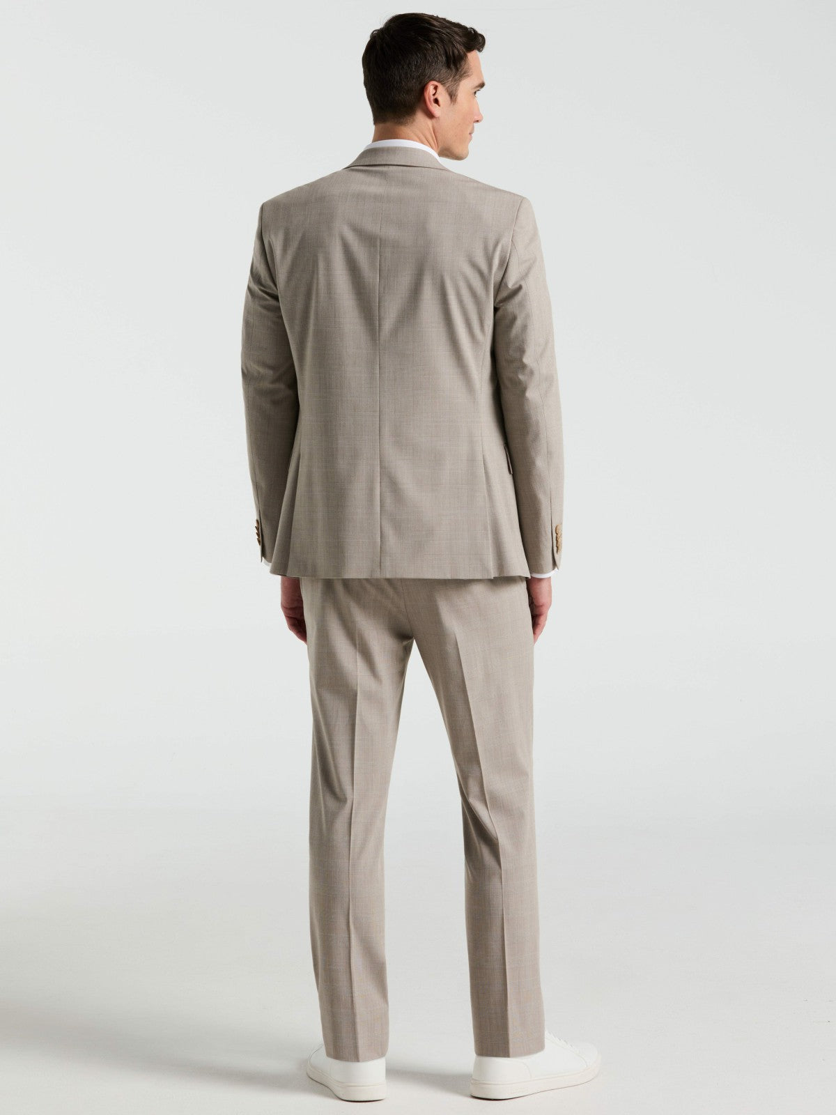 Slim Fit Plaid Print Suit Pant -  Perry Ellis for sale