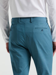 Slim Fit Solid Cotton Blend Suit Pant -  Perry Ellis online