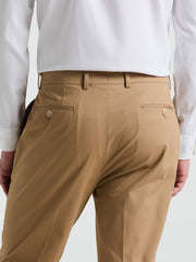 Slim Fit Solid Cotton Blend Suit Pant -  Perry Ellis discount