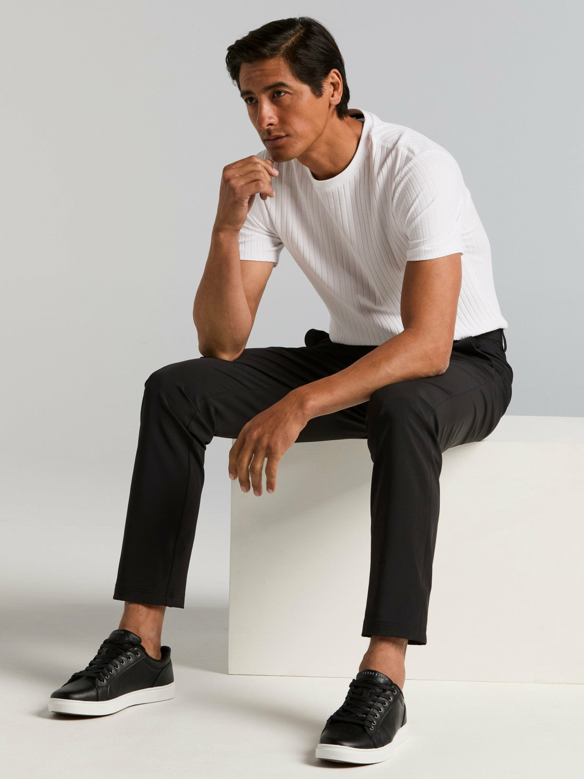Slim Fit Tech Suit Pant -  Perry Ellis for sale