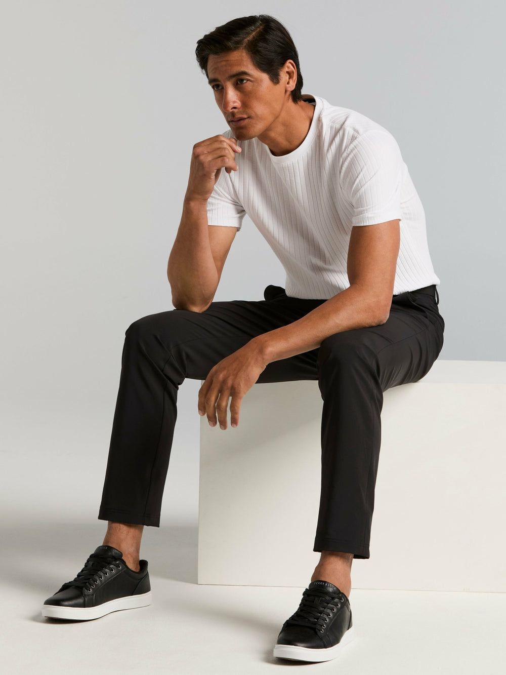 Slim Fit Tech Suit Pant -  Perry Ellis for sale