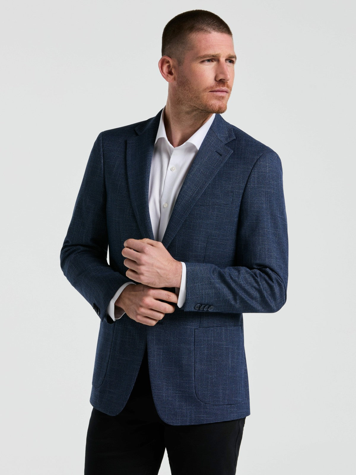 Mini Houndstooth Pattern Sportcoat -  Perry Ellis discount