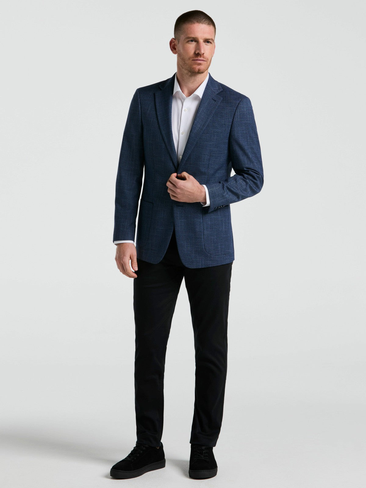 Mini Houndstooth Pattern Sportcoat -  Perry Ellis discount
