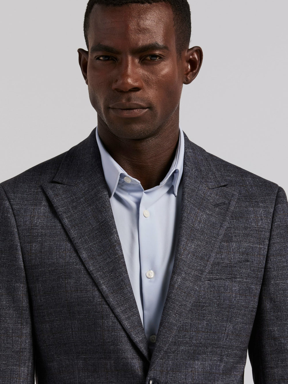 Plaid Knit Skinny Fit Sport Coat -  Perry Ellis on sale