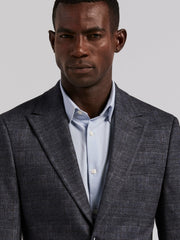 Plaid Knit Skinny Fit Sport Coat -  Perry Ellis on sale