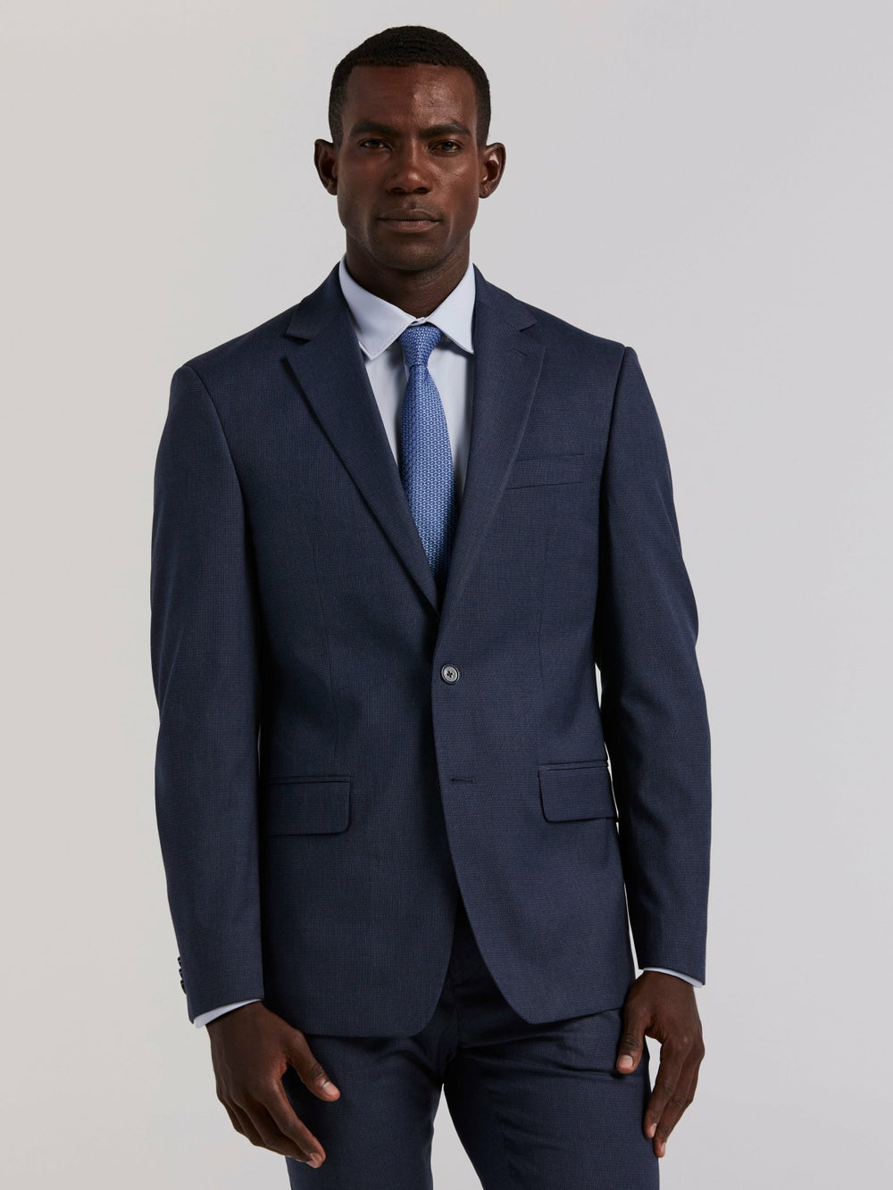 Slim Micro Print Suit Jacket -  Perry Ellis discount