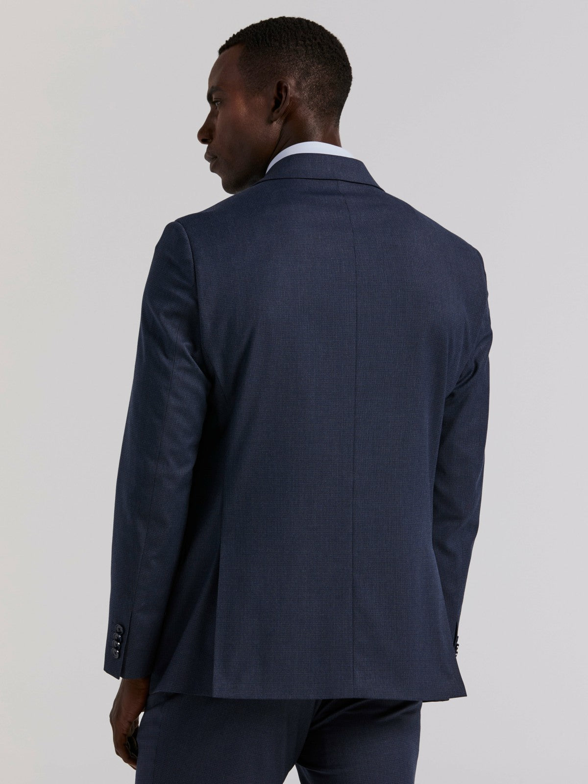 Slim Micro Print Suit Jacket -  Perry Ellis discount