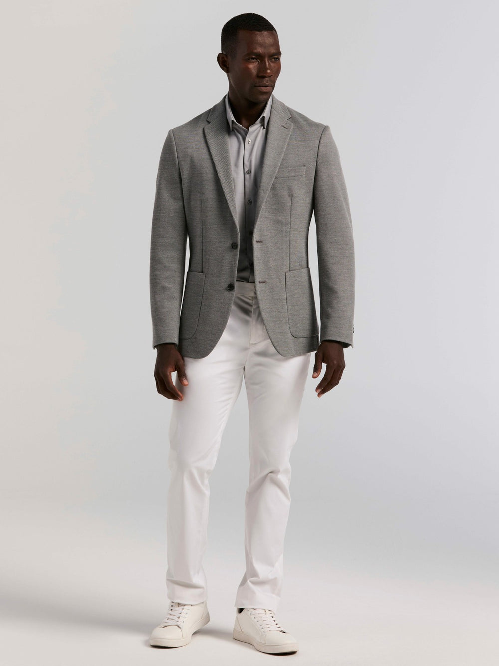 Slim Fit Unlined Textured Sportcoat -  Perry Ellis US