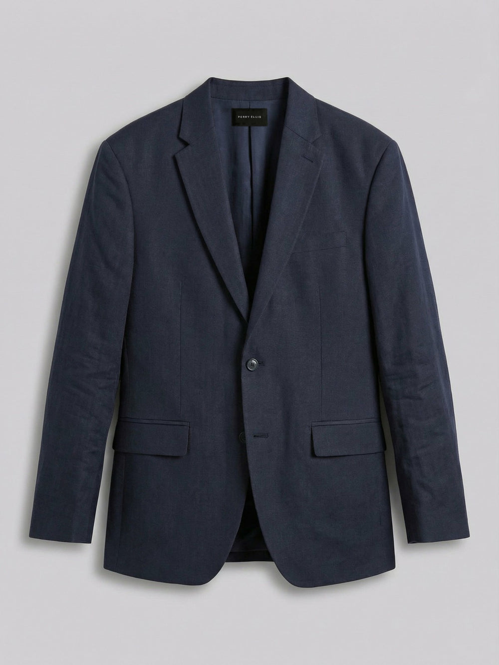 Linen Blend Herringbone Suit Jacket -  Perry Ellis near me