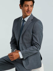Skinny Fit Textured Suit Jacket -  Perry Ellis sale