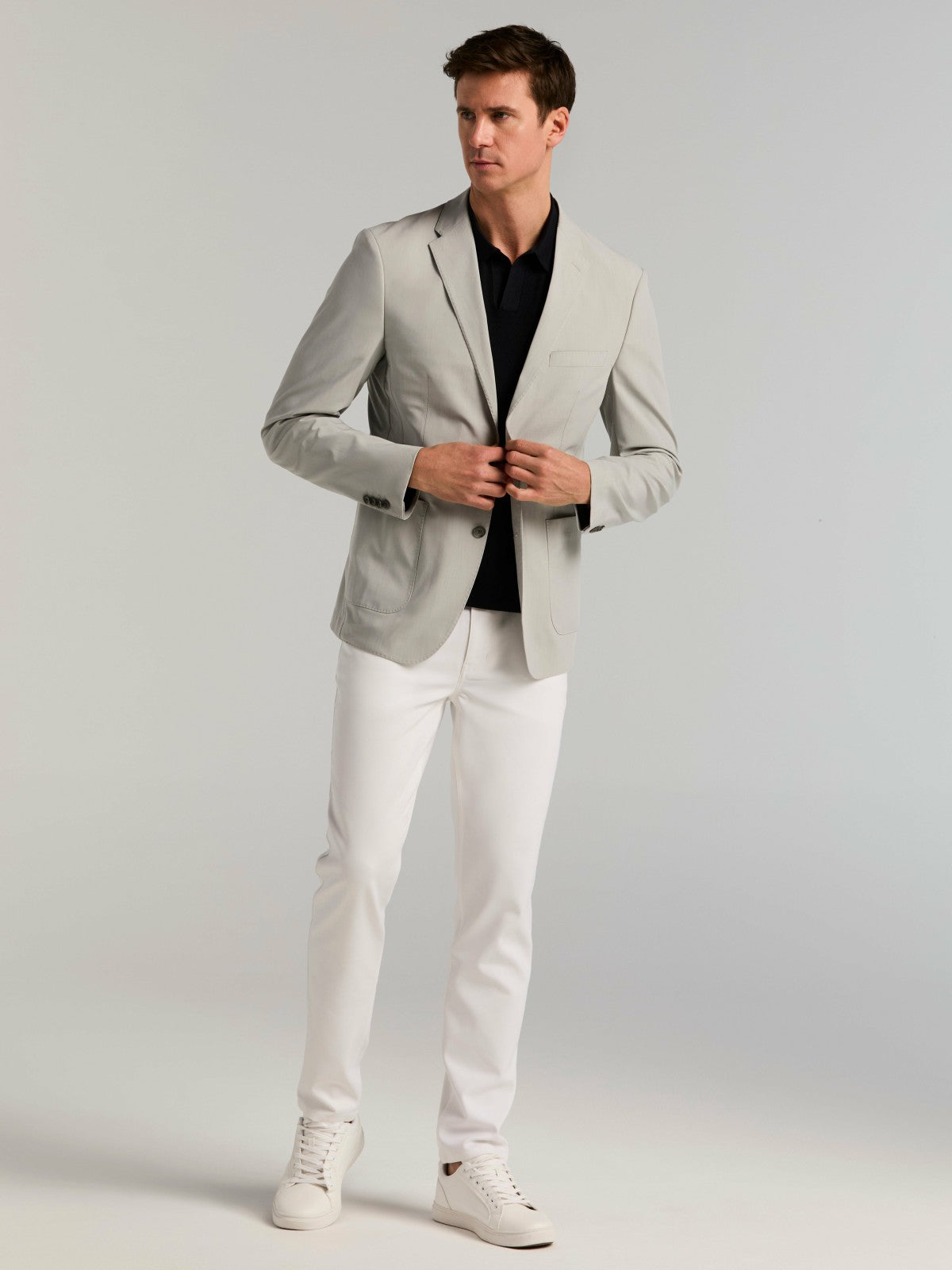 Slim Fit Total Stretch Suit Jacket -  Perry Ellis US