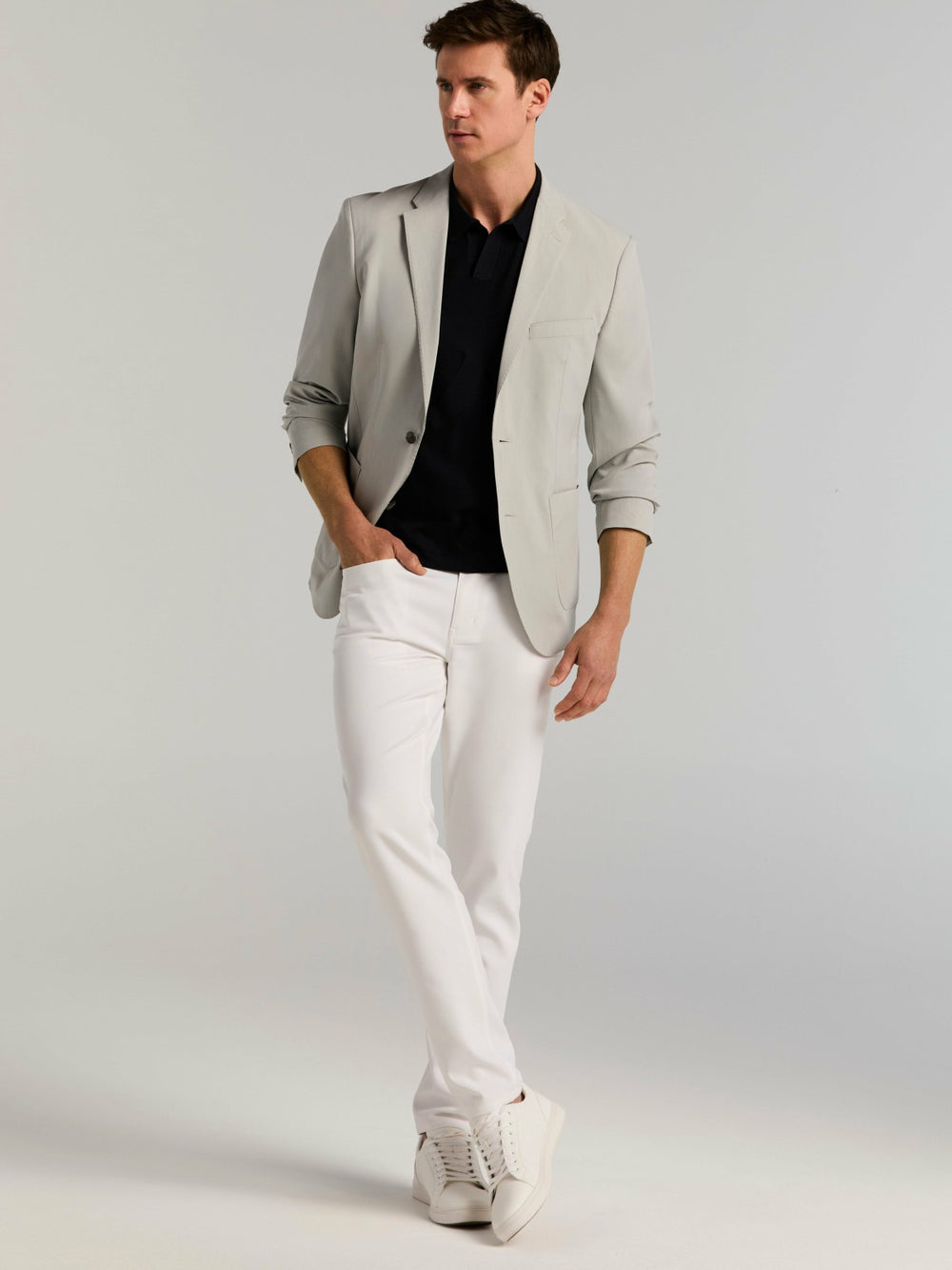 Slim Fit Total Stretch Suit Jacket -  Perry Ellis US