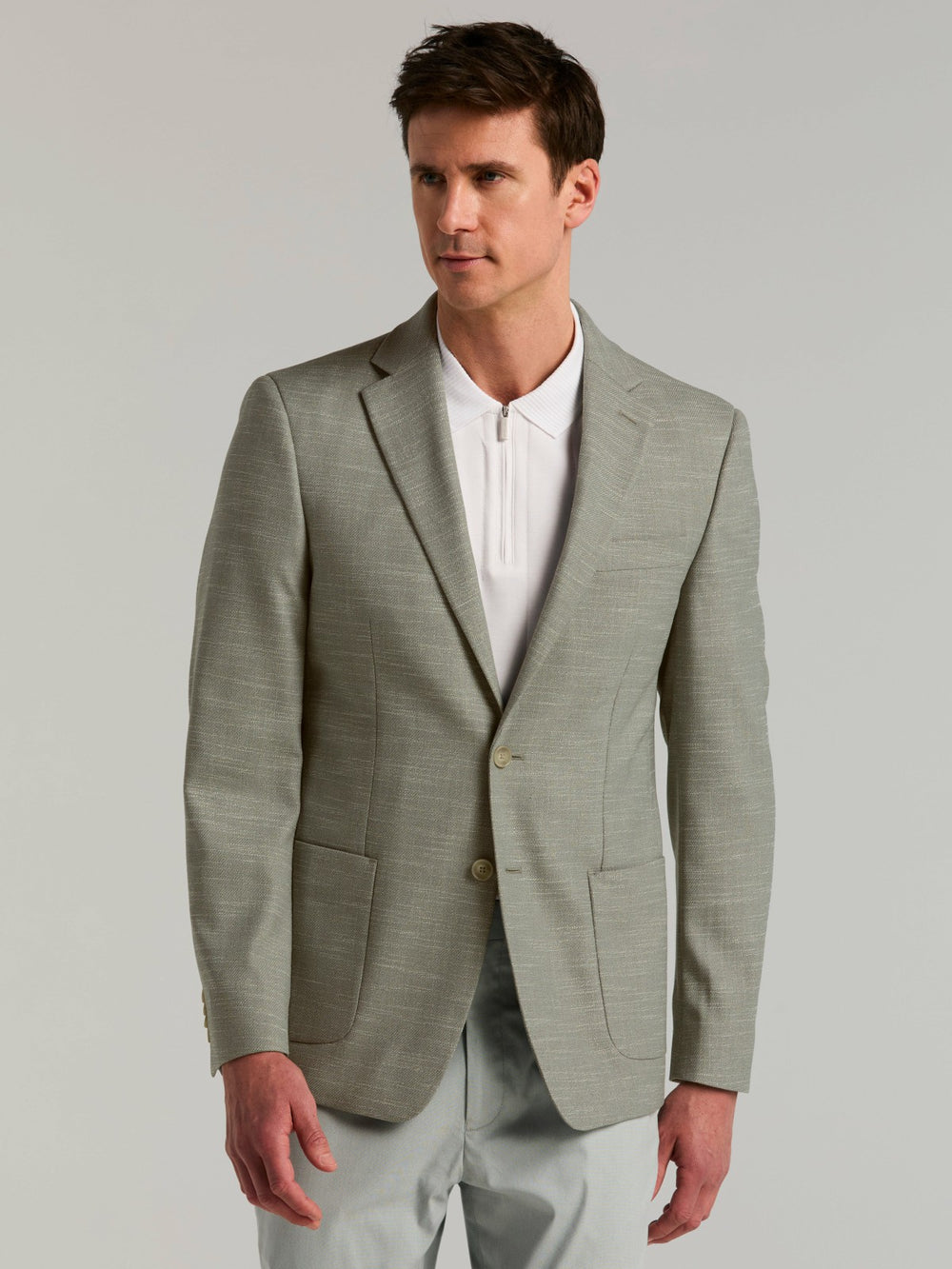 Slim Fit Textured Sport Coat -  Perry Ellis near me