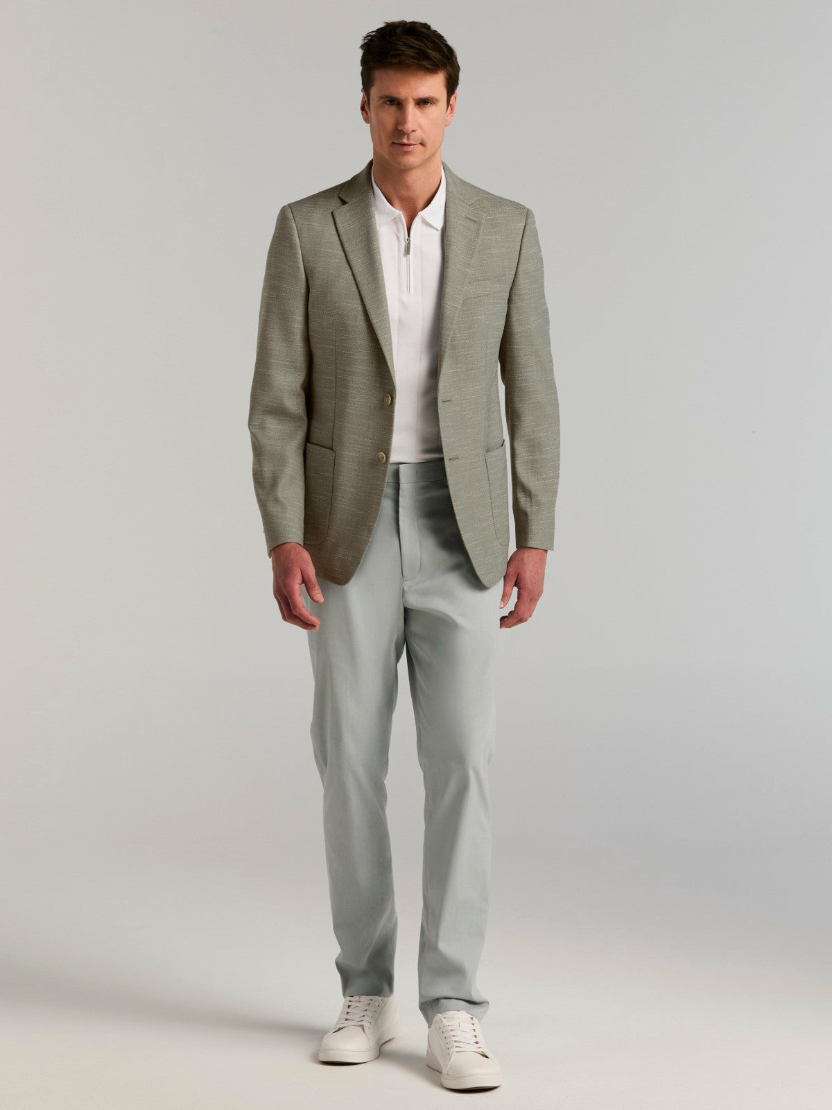 Slim Fit Textured Sport Coat -  Perry Ellis near me