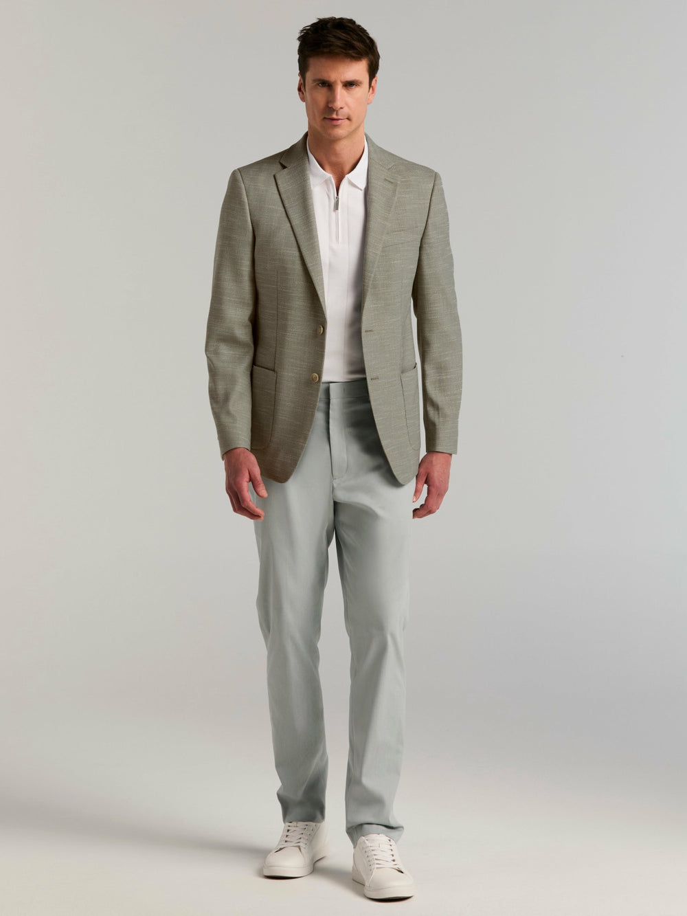 Slim Fit Textured Sport Coat -  Perry Ellis near me