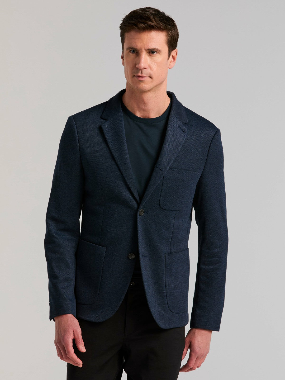 Slim Fit Jacquard Knit Sport Jacket -  Perry Ellis for sale