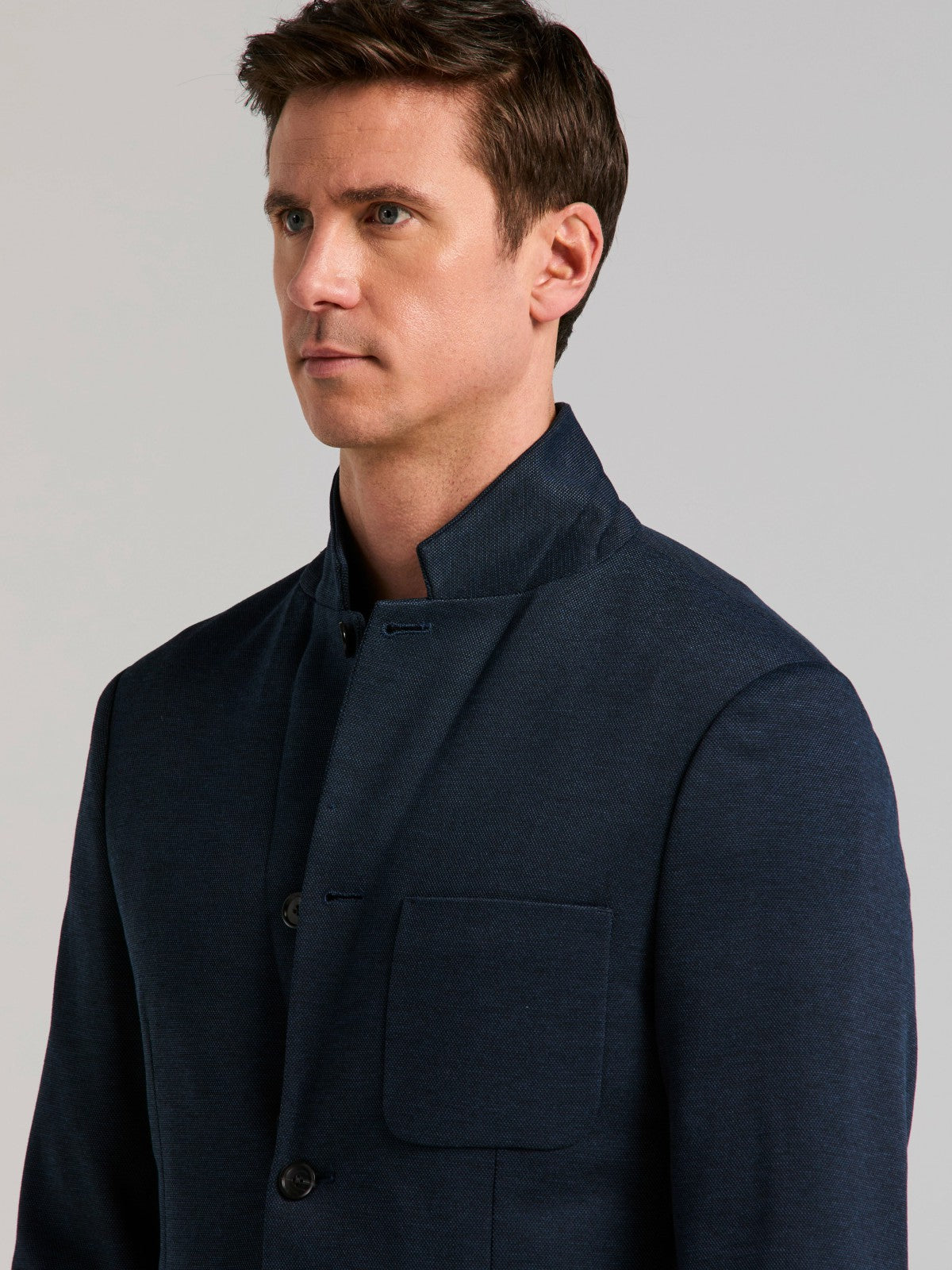 Slim Fit Jacquard Knit Sport Jacket -  Perry Ellis for sale