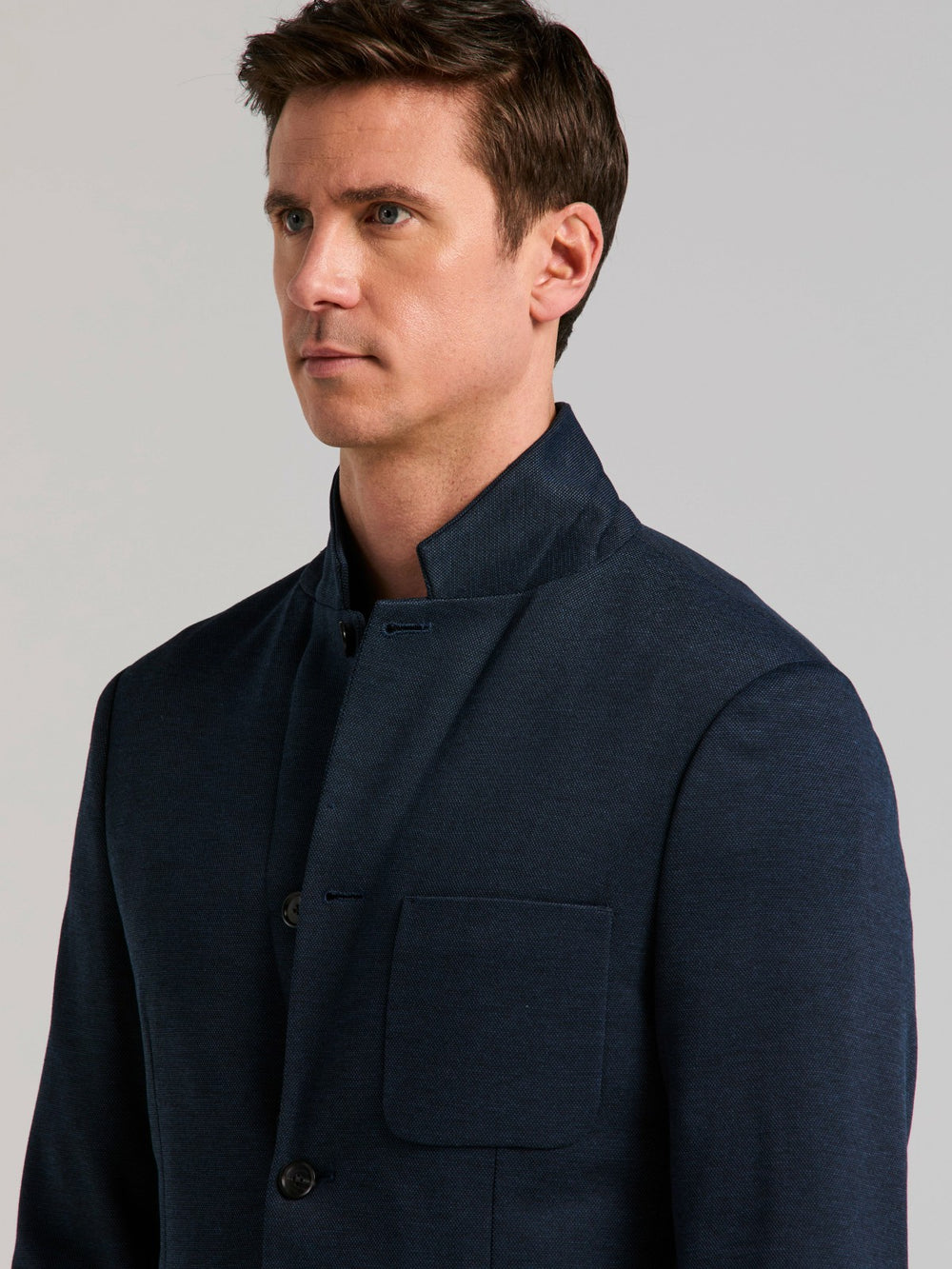 Slim Fit Jacquard Knit Sport Jacket -  Perry Ellis for sale