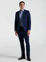 Skinny Fit Mini Houndstooth Suit Jacket -  Perry Ellis online