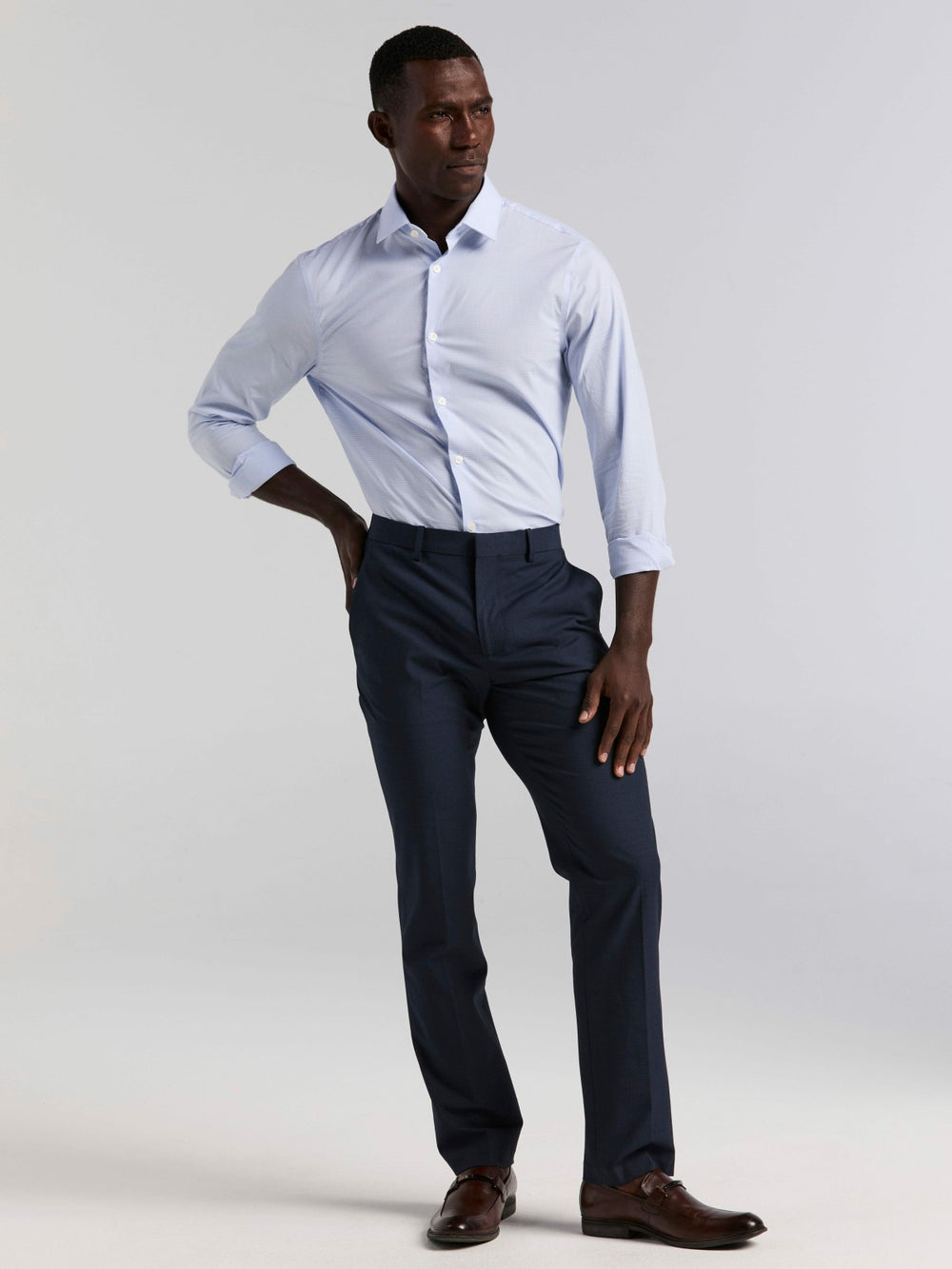 Slim Fit Louis Suit Pant -  Perry Ellis discount