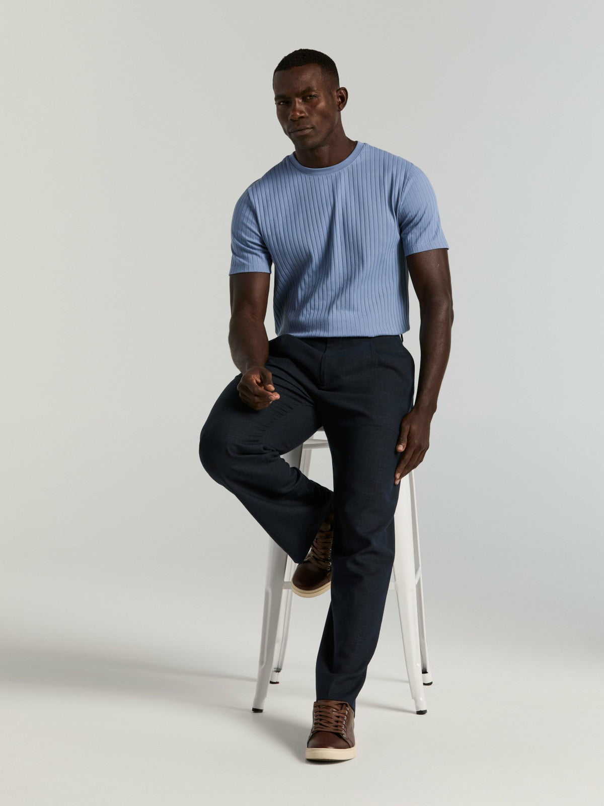 Stretch Classic Pleated Suit Pant -  Perry Ellis near me