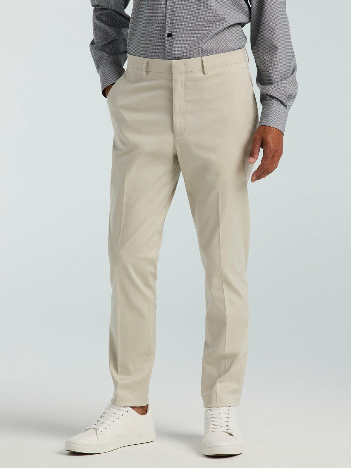 Skinny Fit Solid Suit Pant -  Perry Ellis sale