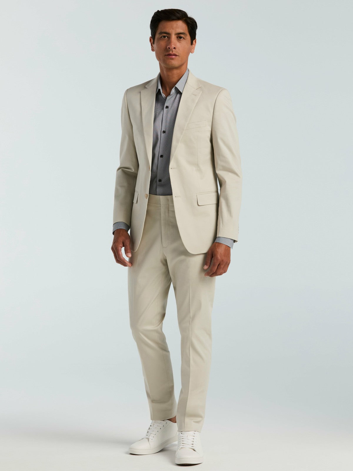 Skinny Fit Solid Suit Pant -  Perry Ellis sale