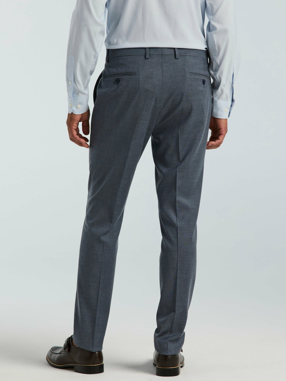 Skinny Fit Textured Suit Pant -  Perry Ellis for sale