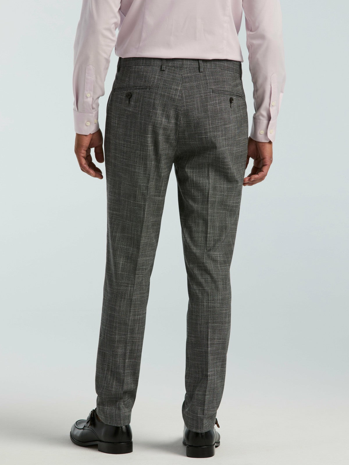 Skinny Fit Houndstooth Suit Pant -  Perry Ellis on sale