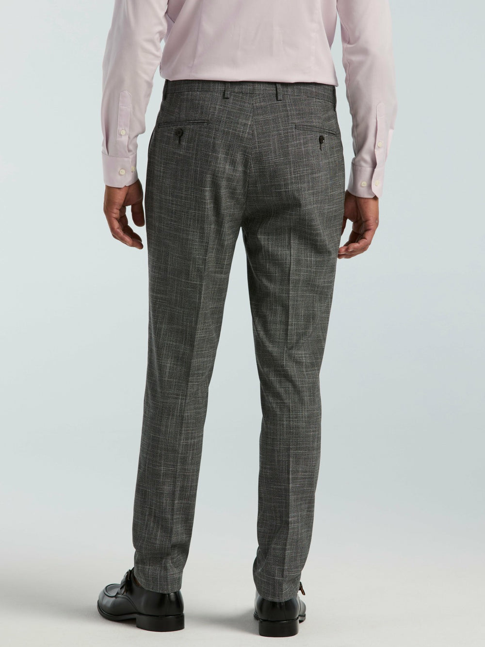 Skinny Fit Houndstooth Suit Pant -  Perry Ellis on sale