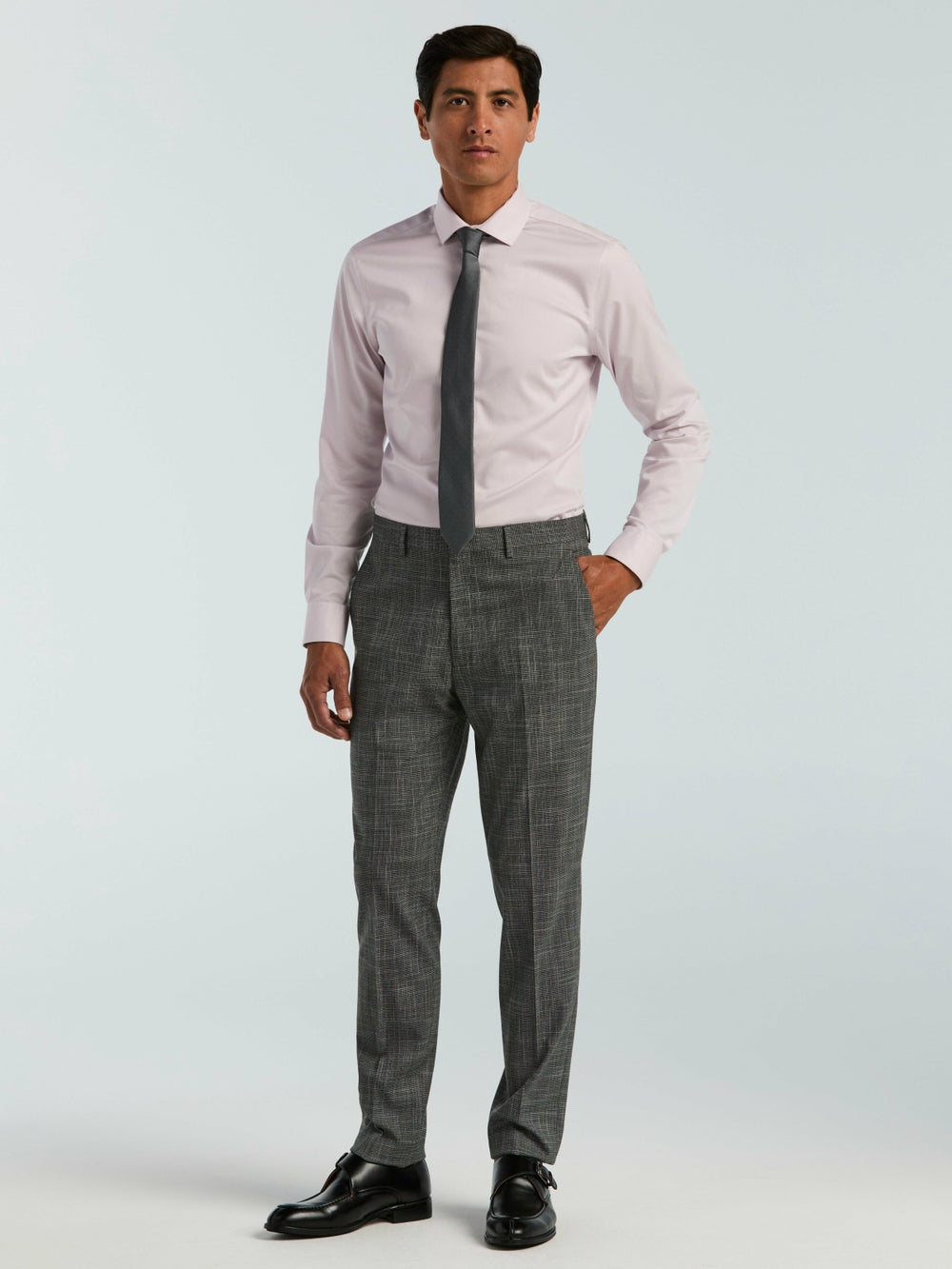 Skinny Fit Houndstooth Suit Pant -  Perry Ellis on sale