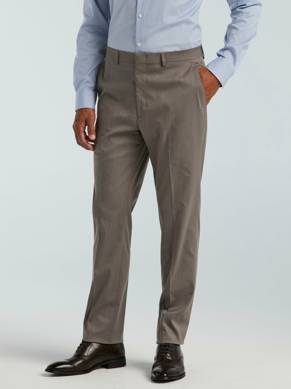 Slim Fit Textured Suit Pant -  Perry Ellis discount