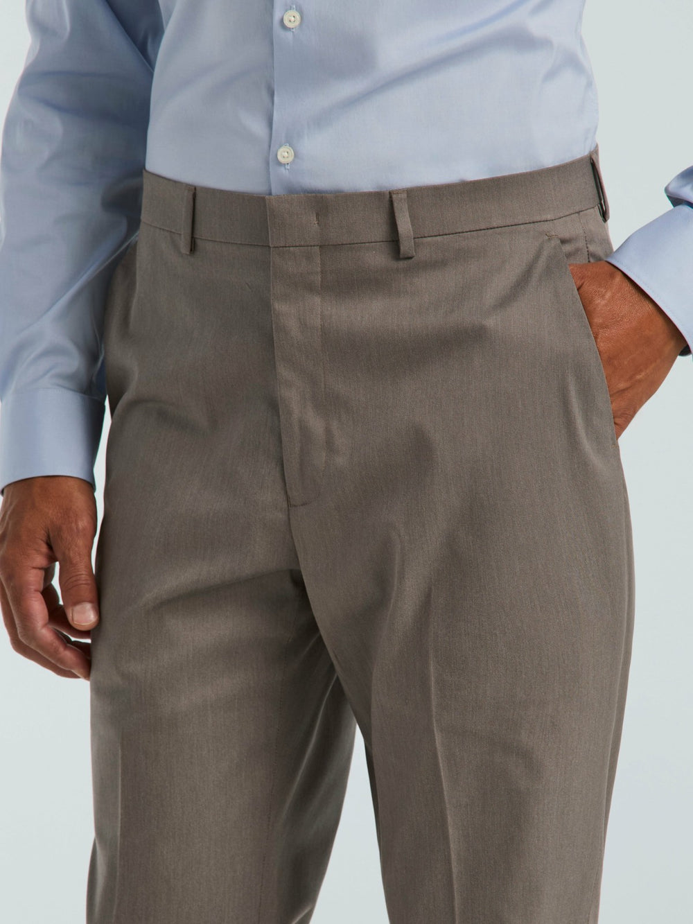 Slim Fit Textured Suit Pant -  Perry Ellis discount