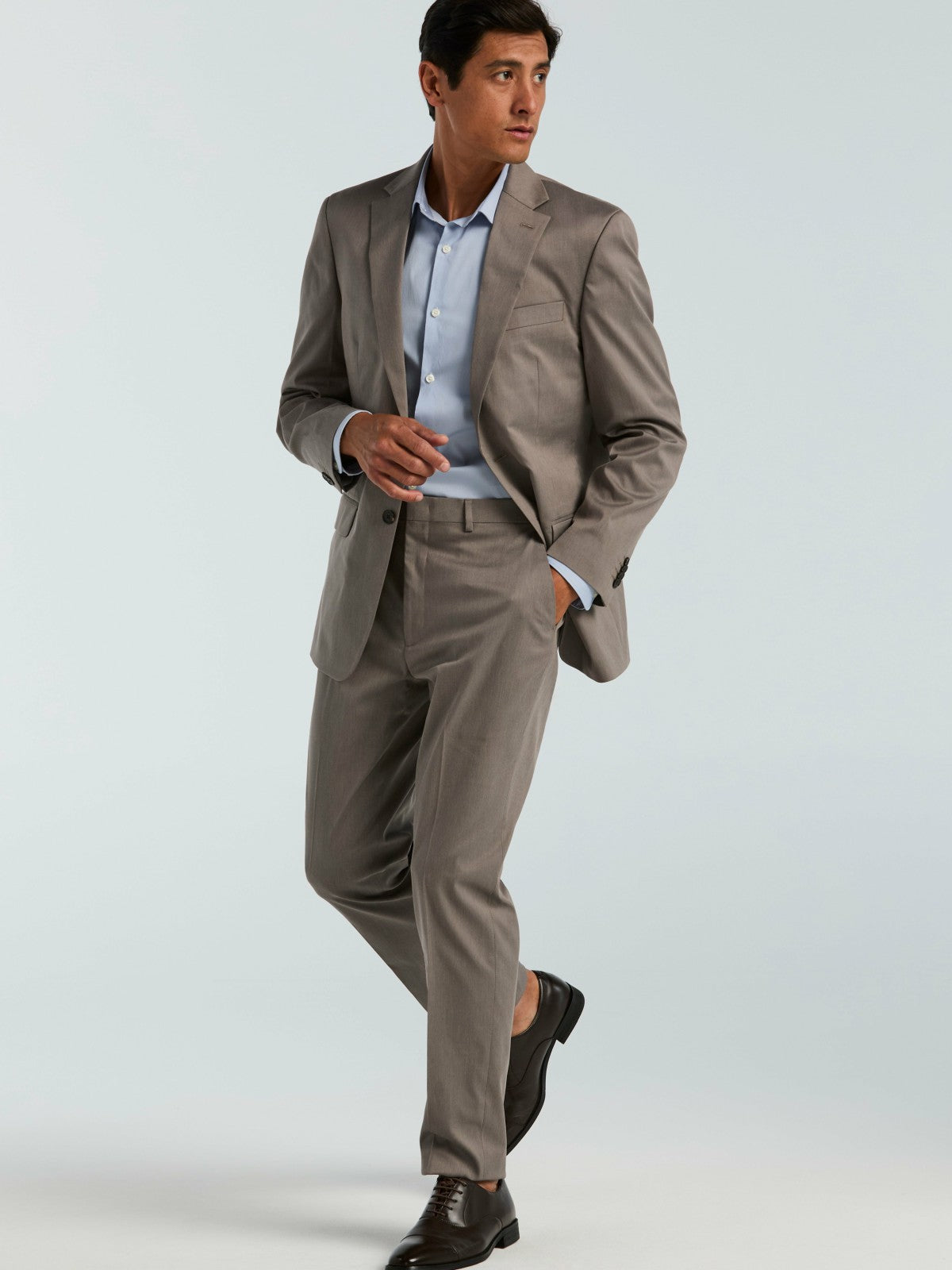 Slim Fit Textured Suit Pant -  Perry Ellis discount