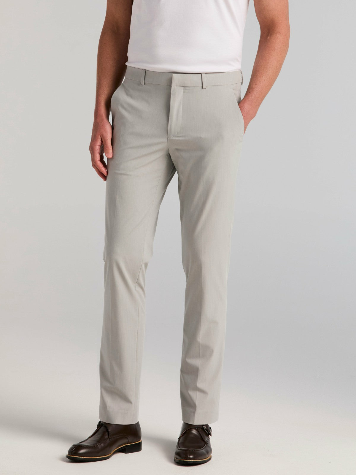 Slim Fit Total Stretch Suit Pants -  Perry Ellis US