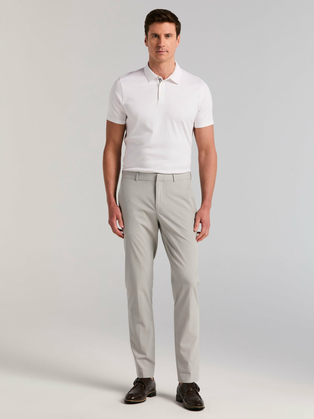 Slim Fit Total Stretch Suit Pants -  Perry Ellis US