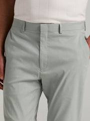 Slim Fit Stretch Flat Front Dress Pant -  Perry Ellis near me