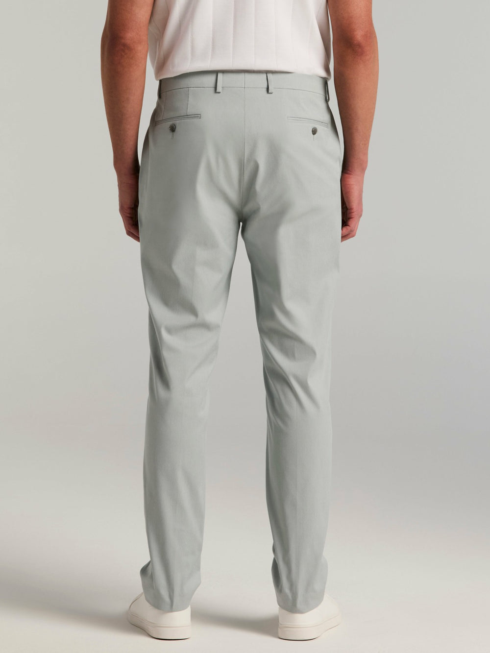 Slim Fit Stretch Flat Front Dress Pant -  Perry Ellis near me