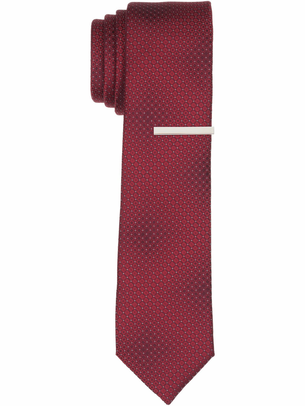 Solid Plain weave Slim Necktie -  Perry Ellis for sale