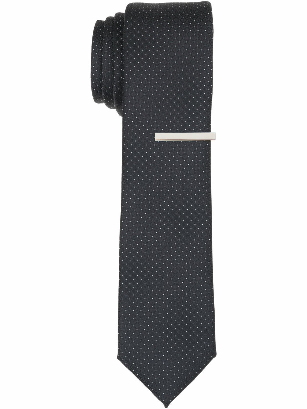Solid Plain weave Slim Necktie -  Perry Ellis for sale