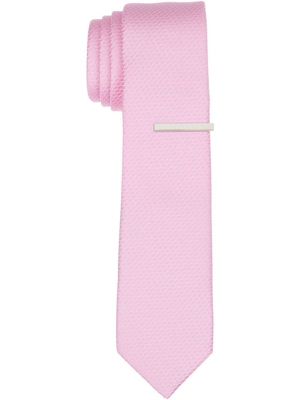 Solid Plain weave Micro Slim Tie -  Perry Ellis on sale