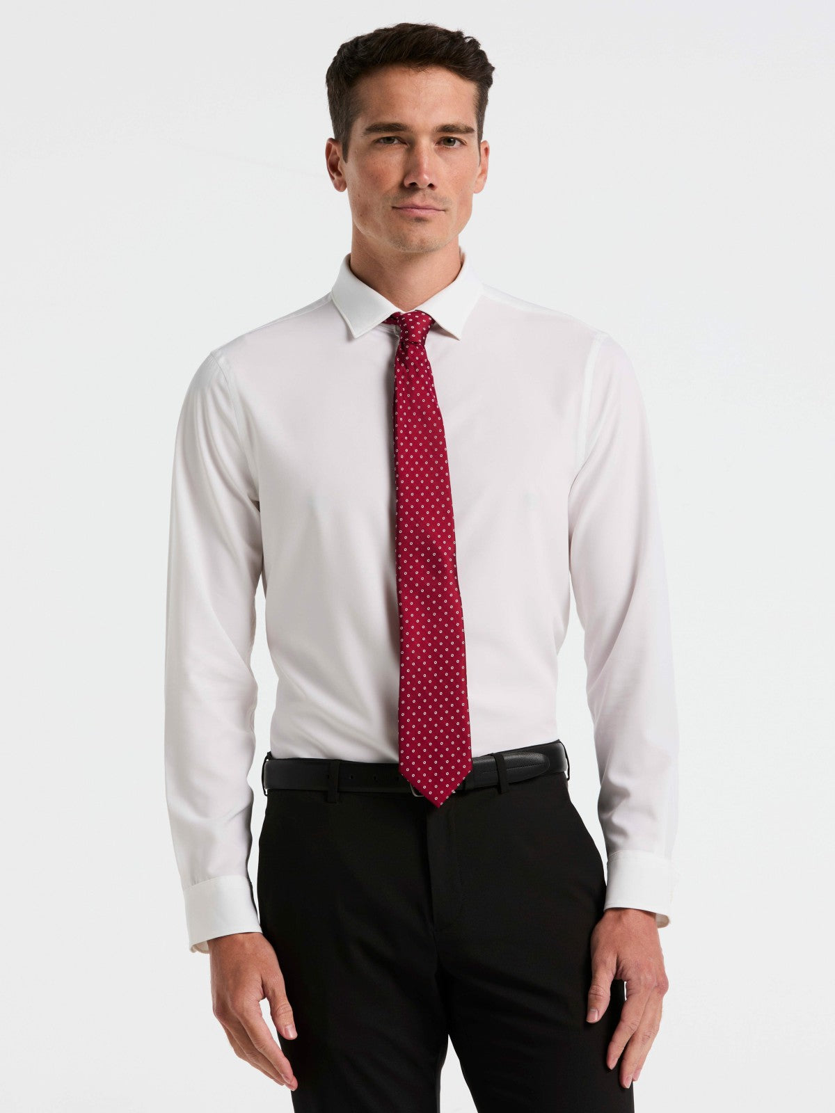 Slim Fit Total Stretch Dress Shirt -  Perry Ellis on sale